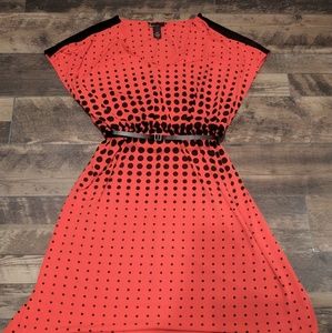 Lane Bryant polka dot dress